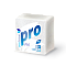 Салфетки бумажные белые 23х24см (С184) 100 листов PRO Tissue (х1/40)