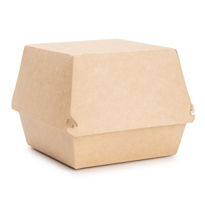Коробка д/гамбургеров ECO BURGER XL 113х113х112мм Burger XL середина 141 OSQ (х440)